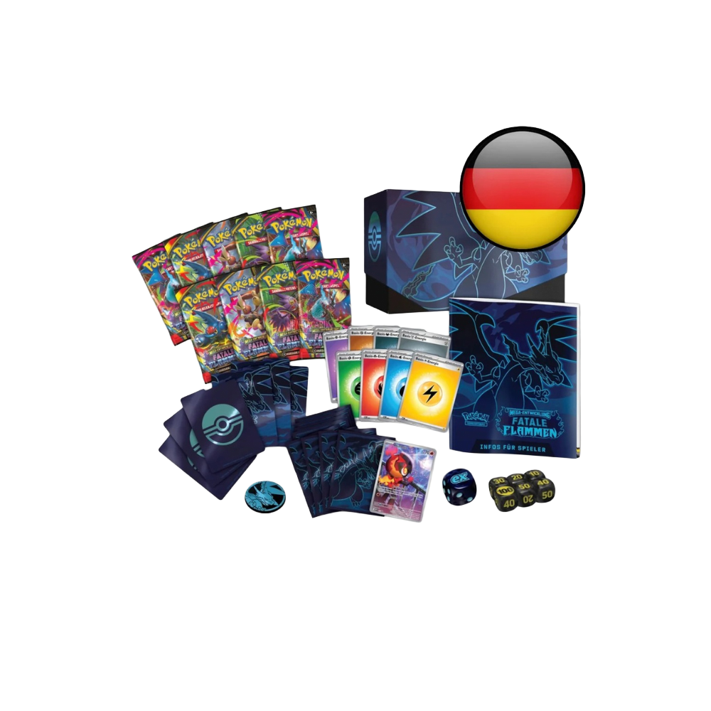 POKÉMON - FATALE FLAMMEN - TOP TRAINER BOX [DE]