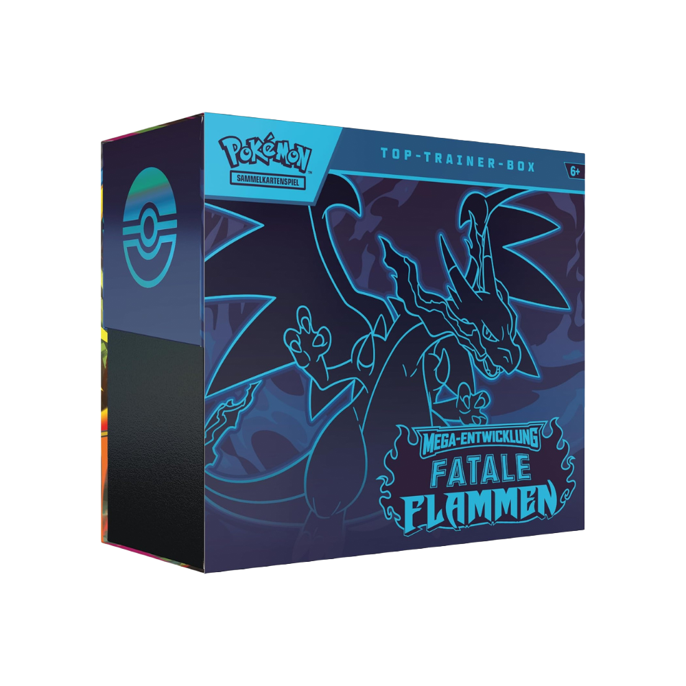 POKÉMON - FATALE FLAMMEN - TOP TRAINER BOX [DE]