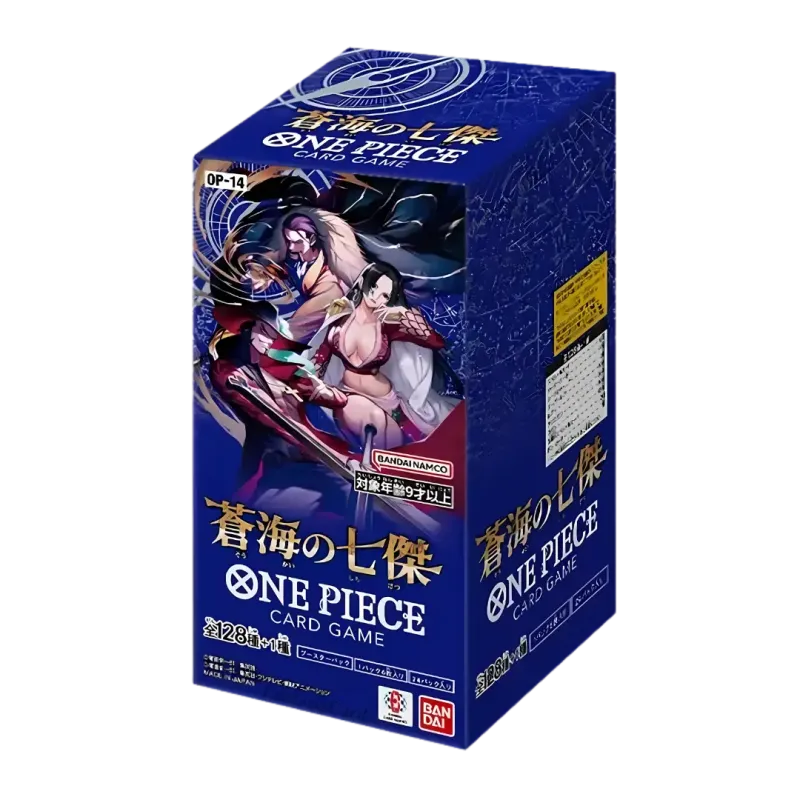 ONE PIECE CARD GAME - THE AZURE SEA’S SEVEN - DISPLAY [OP14 JP]
