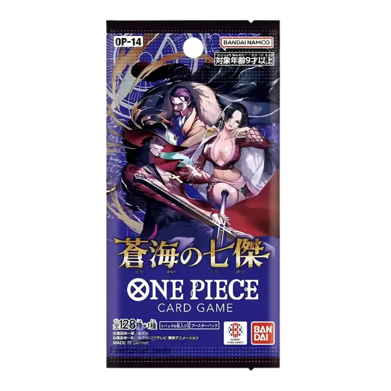 ONE PIECE CARD GAME - THE AZURE SEA’S SEVEN - DISPLAY [OP14 JP]