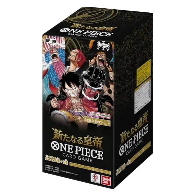 ONE PIECE CARD GAME - THE FOUR EMPERORS - DISPLAY [OP09 JP]