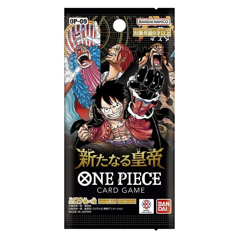 ONE PIECE CARD GAME - THE FOUR EMPERORS - DISPLAY [OP09 JP]