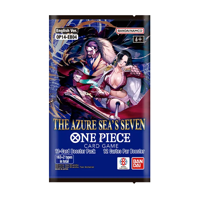 ONE PIECE CARD GAME - THE AZURE SEA'S SEVEN - Display [OP14-EB04 ENG]