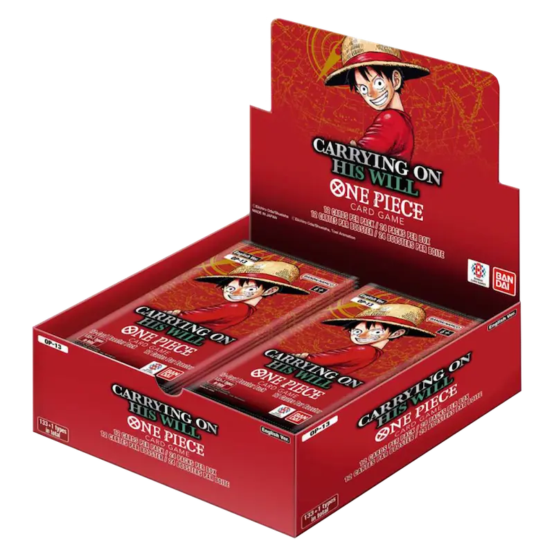 One Piece Card Game - Carrying on his Will - Display [OP13 ENG]