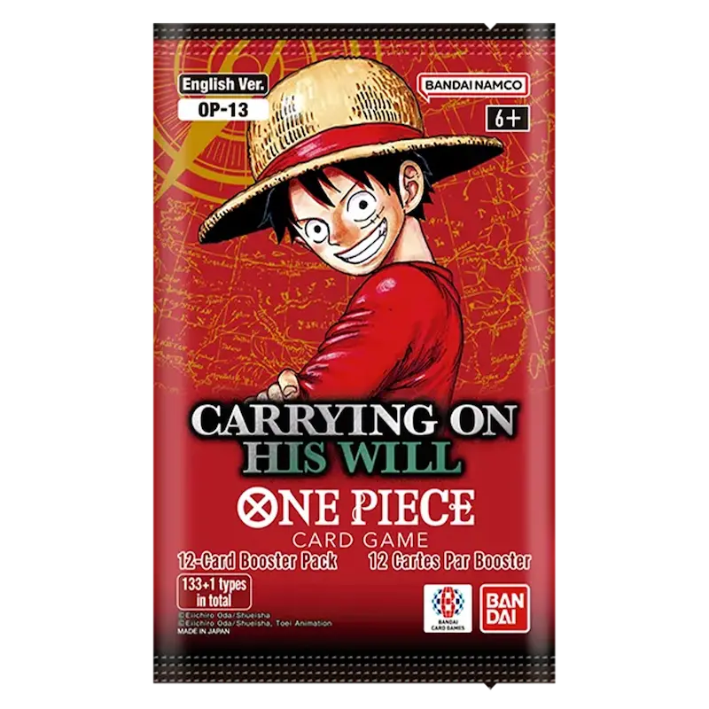 One Piece Card Game - Carrying on his Will - Booster [OP13 ENG]